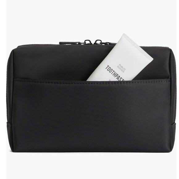 MONOS Metro Large Non Toiletry Bag Pouch Black New without - Picture 10 of 12